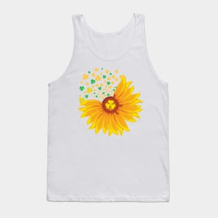 Sunflower St Patrick's Day Shirt For Men Women Tank Top